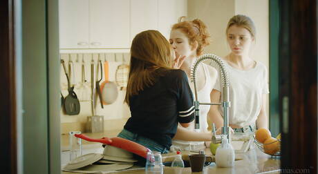 Viv Thomas offers a free photo gallery with Sabrisse and Kalisy in lesbian fantasies